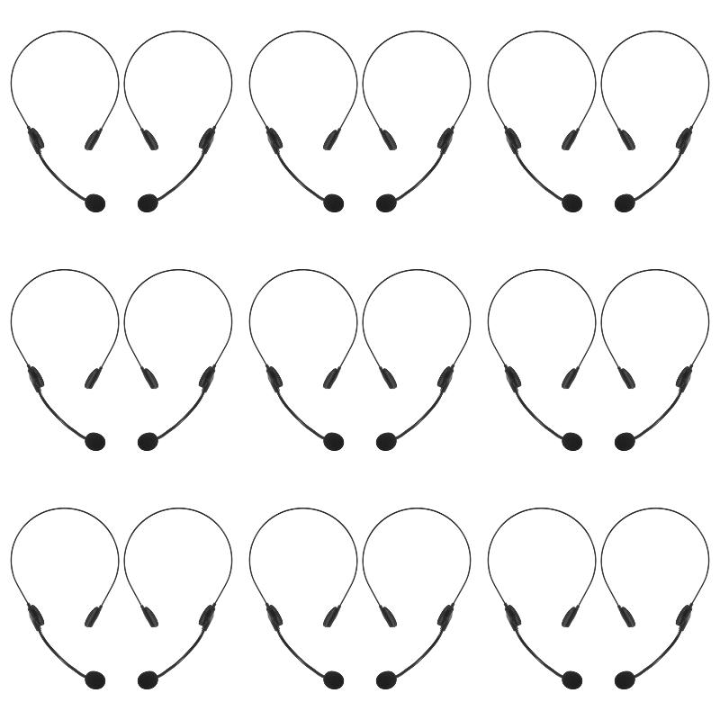 Prop For Cosplay - 9 แพ็ค X (2 ชิ้น) หูฟังคอสเพลย์