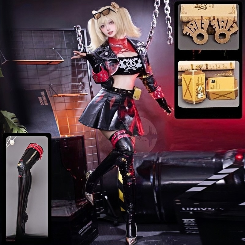 Burnice Cosplay Prop - เกม Zenless Zone Zero Burnice Whita
