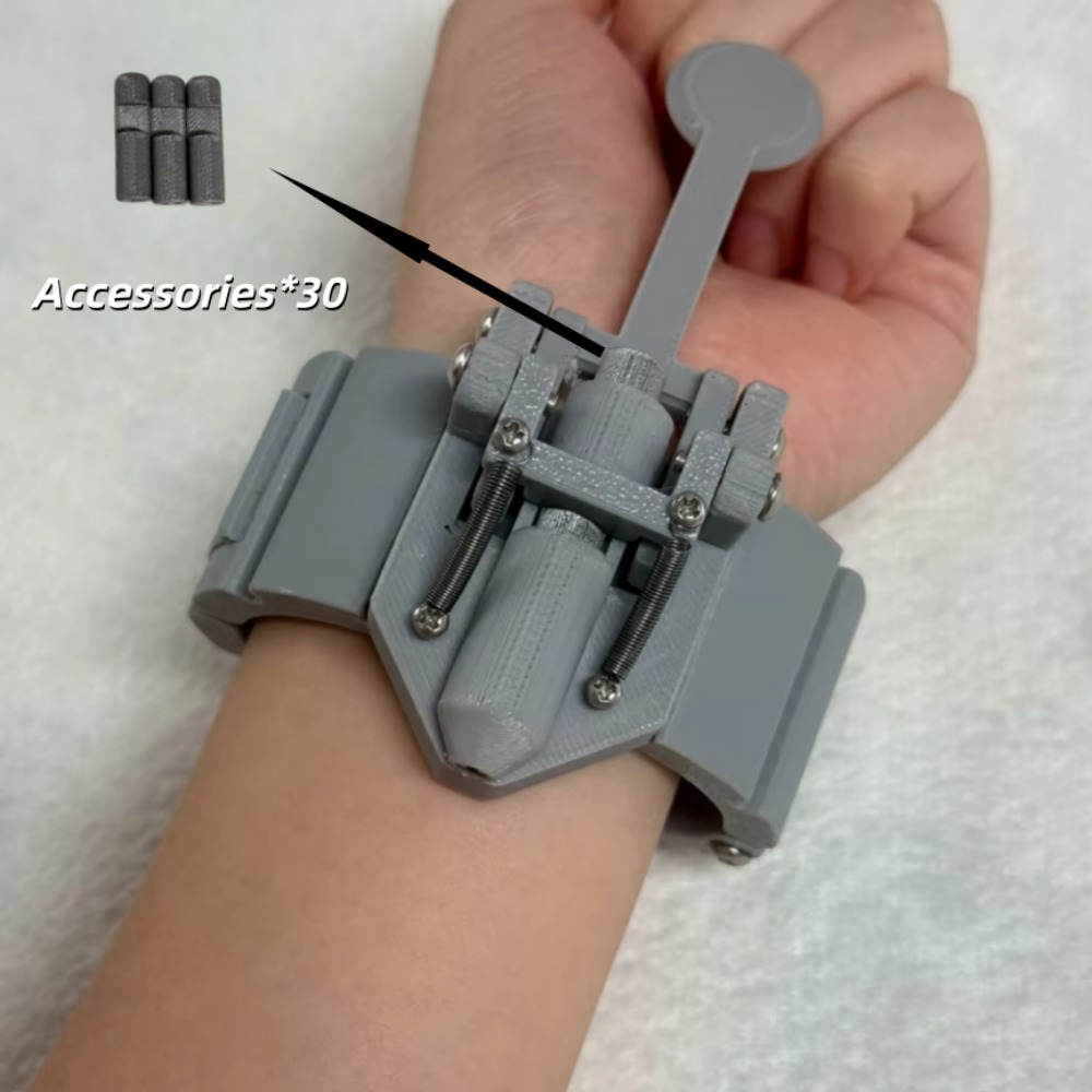 Cosplay Prop 3D Print Settings - เครื่องยิงใยแมงมุมแบบพิมพ์ 3 มิติ อุปกรณ์คอสเพลย์จากภาพยนตร์อนิเมะ ของตกแต่งสำหรับสวมใส่ ปืนยิงใยแมงมุม
