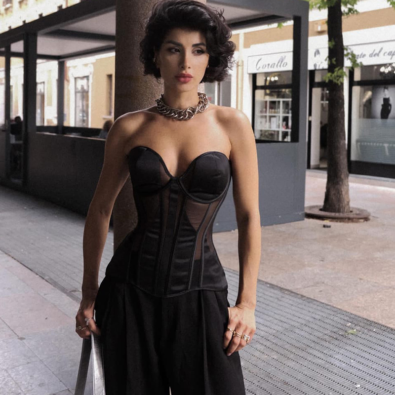 ชุดชั้นในตาข่ายเซ็กซี่คอร์เซ็ท - Boning Corset Steel บทวิจารณ์และราคา
