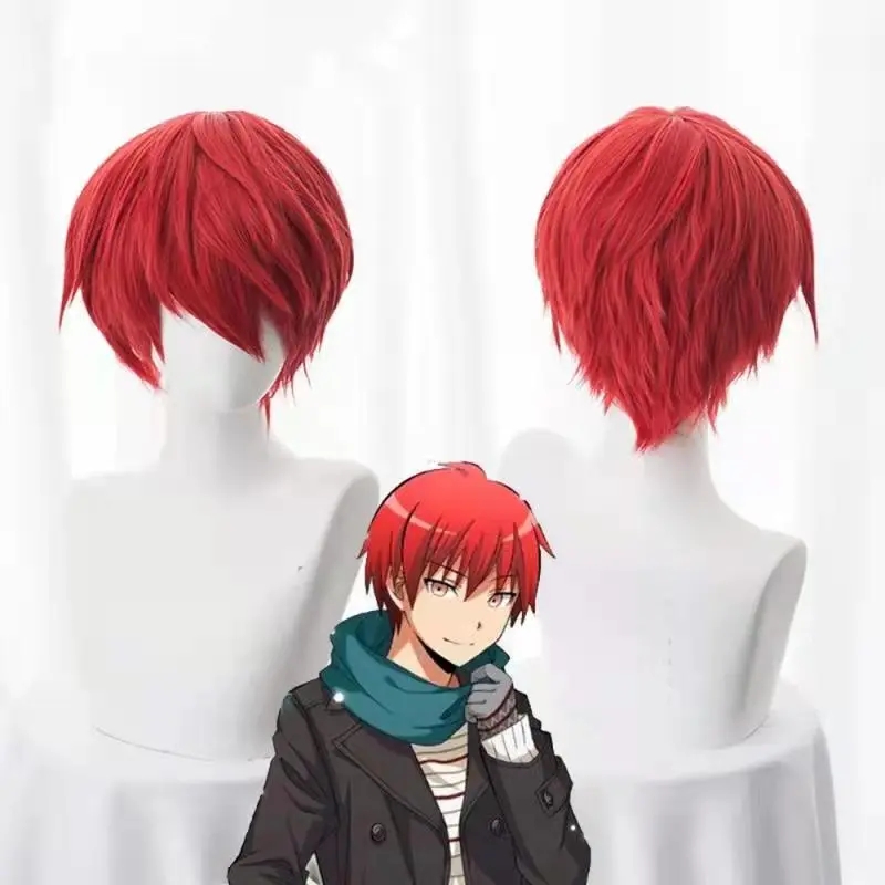 ชุดวิกผมคอสเพลย์สีแดงเปลวไฟสั้ - Cosplay Flame Prop บทวิจารณ์และราคา