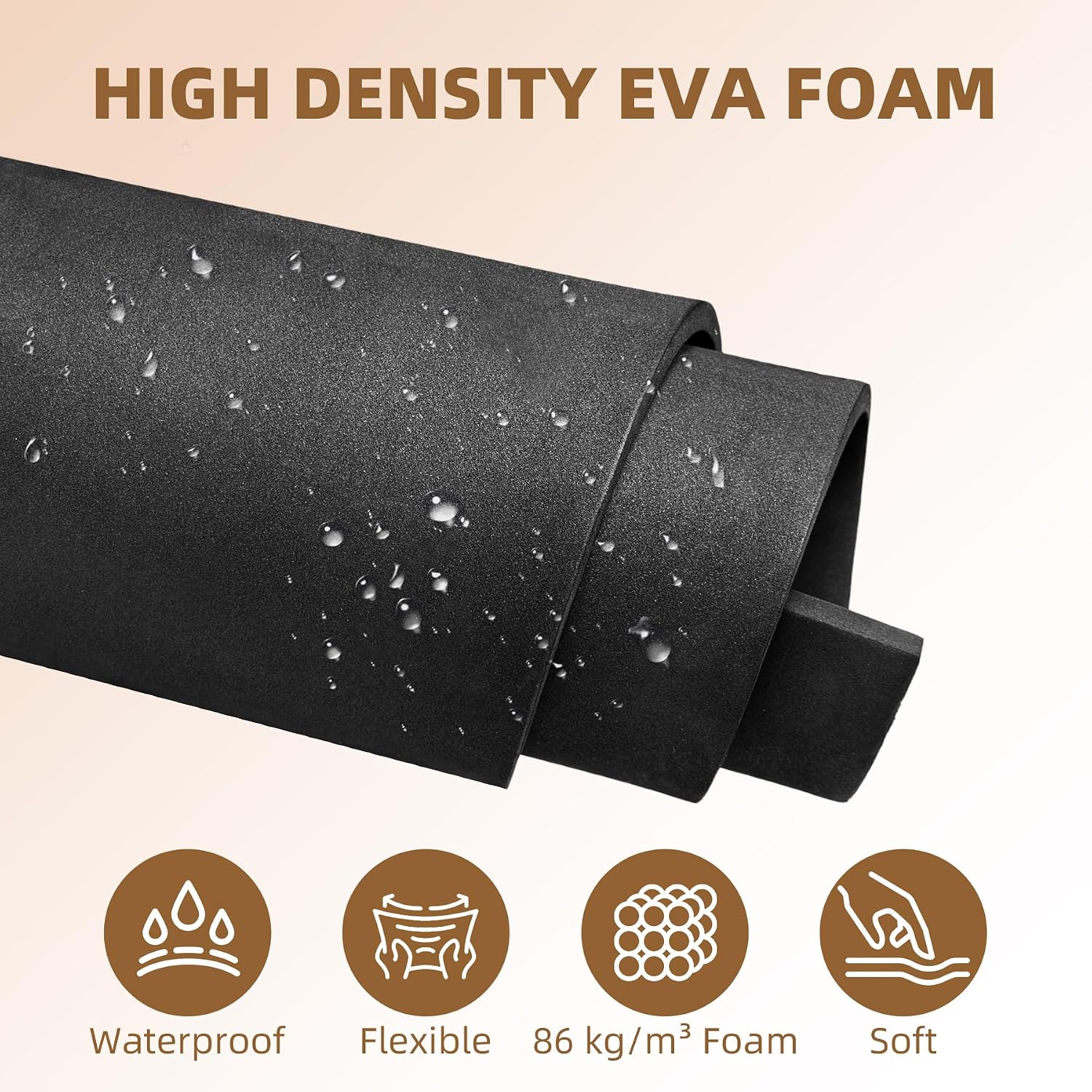 แผ่นโฟม EVA ขนาด 1 มม. 2 มม. / - Cosplay Prop Foam Board บทวิจารณ์และราคา