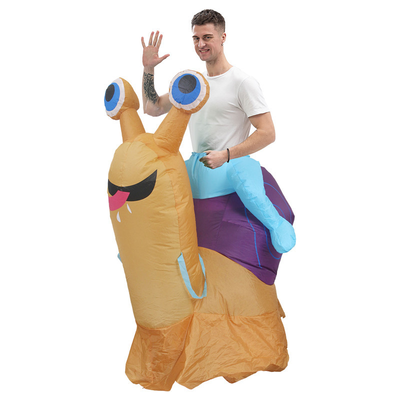 ชุดเป่าลมหอยทากสำหรับขี่ ชุดเป - Prop For Cosplay บทวิจารณ์และราคา